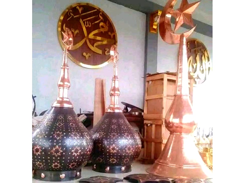 Kubah Masjid Tembaga Kuningan